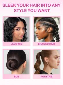 Slow Sunday 三合一造型霜，配有驯服棒，可抚平散落的头发，驯服毛躁，塑造边缘造型。