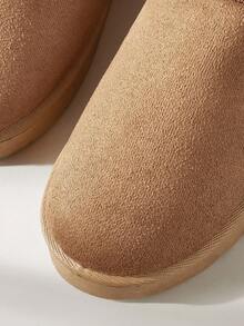 Solecia Giày bốt đi tuyết dành cho nữ, thích hợp để mang hàng ngày vào mùa thu/đông - màu nâu - Xem 5