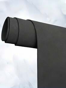 EVA 泡沫卷 - 2mm-10mm 厚黑色工艺泡沫板 - 15 英寸 X 39 英寸大型角色扮演泡沫板 - 超高密度 86 Kg/M³ - 柔韧有弹性，适用于工艺项目服装角色扮演泡沫 - Biguphate 出品 - 黑色 - 查看 7