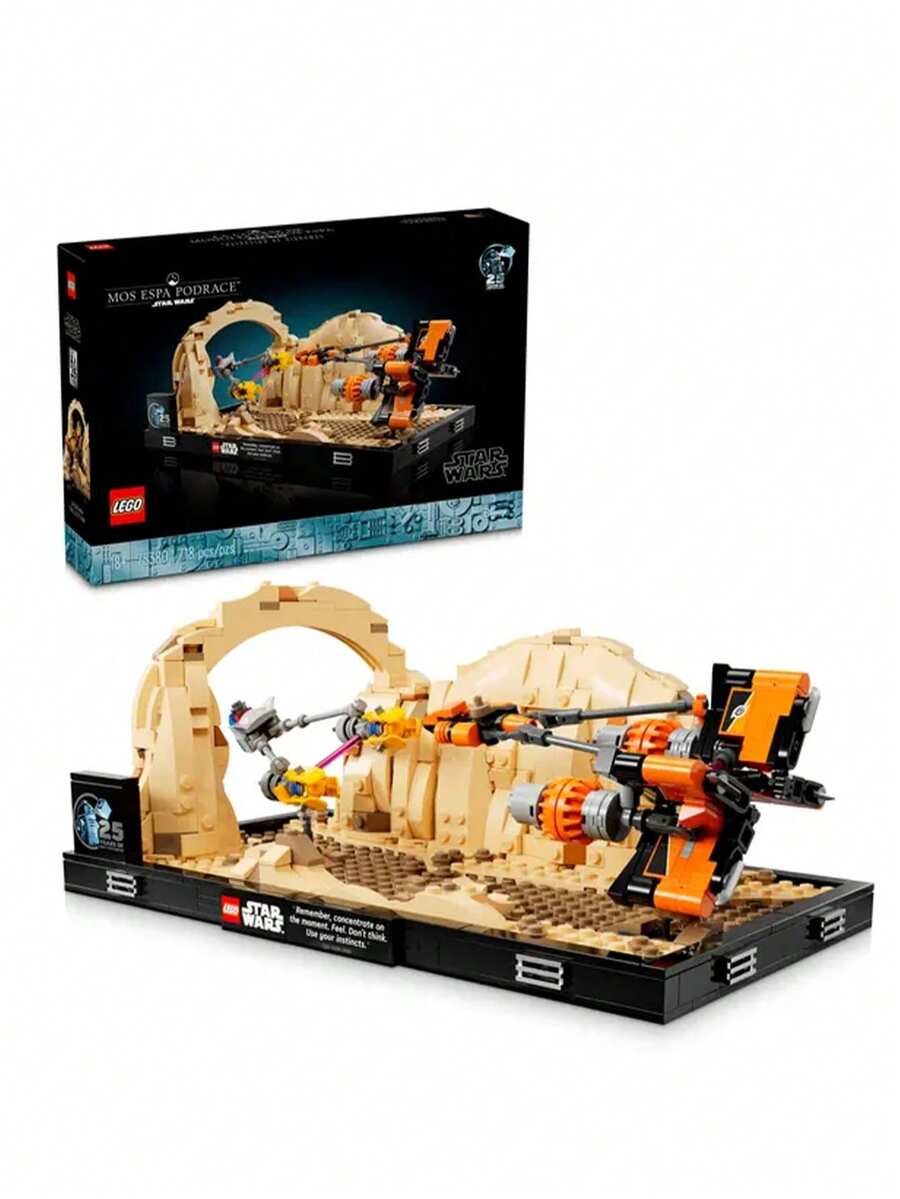 LEGO Star Wars™ Podracing In Mos Espa – Diorama ADULTS 75380 - Multicolor - View 1