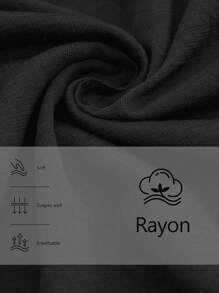 Aalyst 女士春夏单竹结亚麻连衣裙，优雅 V 领纽扣领，宽松版型，蝴蝶结腰带，褶皱肩部，长裙，适合度假和办公室通勤 - 黑色 - 查看 3