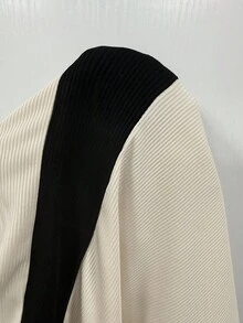 Rafferiza Women's Stylish Elegant Color Blocking Bodycon Dress - Multicolor - View 8