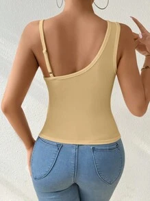 Chiquease Women's Summer 3D Floral Applique Camisole - Ginger - View 2