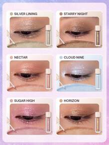 SHEGLAM Airglow 眼彩液-Cloud Nine 品牌 美容 化妝 化妝品 適合女性與女孩 完美搭配夏季春季 Y2K 時尚 流行 生日 母親節禮物 假期 派對準備就緒 最佳顏色 - Cloud Nine - 查看 6