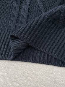 SHEIN 青少年男童休闲舒适百搭翻领拉链开衫