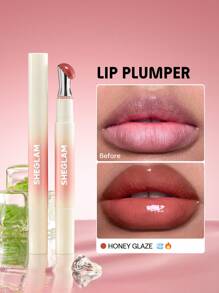 SHEGLAM Bold Booster Lip Plumper Graduation Birthday Holiday Summer Fall Autumn Y2K Fancy Fashion Women Brand Makeup Cosmetic Beauty Party Beach Travel Camping Outdoors School Campus Trip Festivals Decor Gift Present Rose Girl Cosplay Best Color Charm Vibe