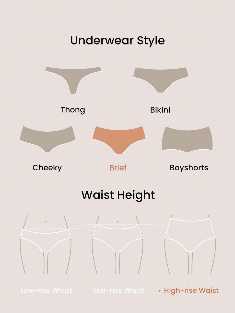 Plus 3-Pack High-Waist Briefs