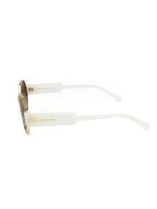 Italia Independent Women Sunglasses - White - View 3