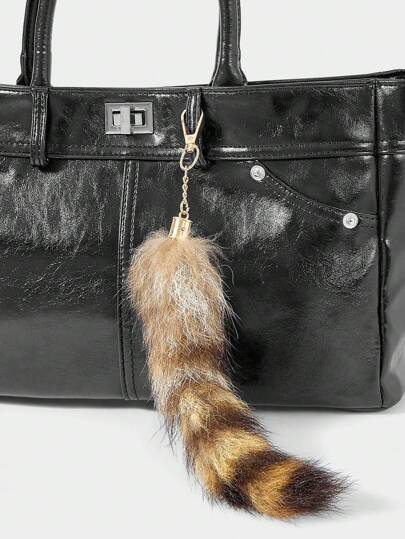 SHECARRY Animal Tail Fashion Bag Charm/Pendant, Suitable As Gift For Friends