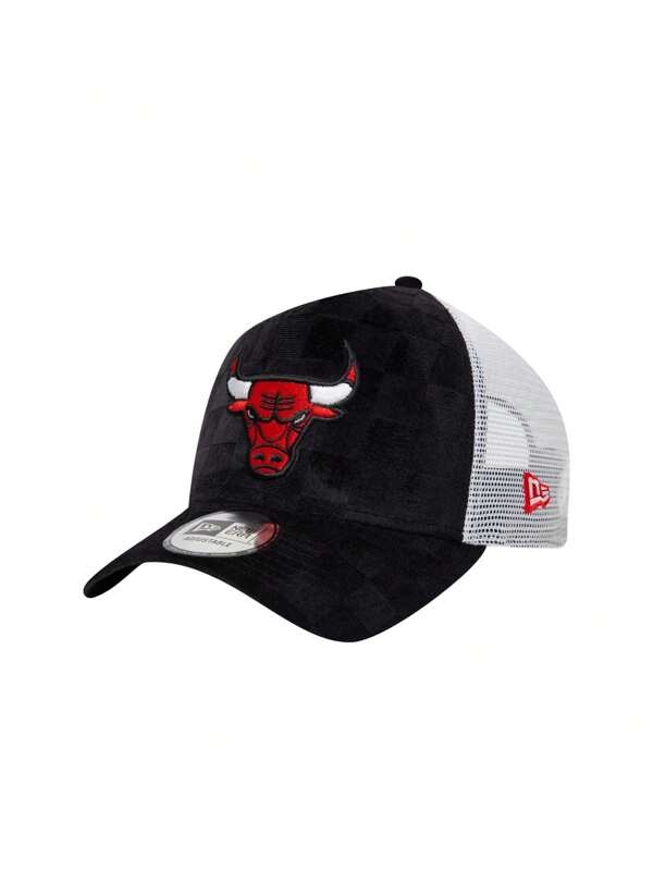New Era TONAL CHECK TRUCKER CHICAGO BULLS KAPPE