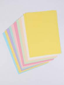 A4 尺寸 230gsm 彩色硬卡纸适合儿童 DIY 手工制作、折纸、绘画、贺卡、办公室打印返校 - 彩色 - 查看 9