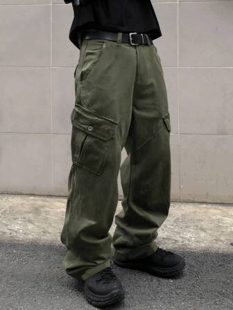 Street Life Men's Fashion Multi-Pocket Casual Cargo Pants
