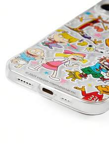 Nick 90s | SHEIN 透明趣味手机壳 - 印花保护壳设计，兼容 ， - 無色 - 查看 4