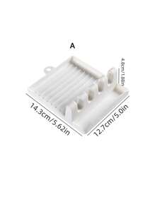 1 Piece Kitchen Supplies, Pot Lid Rack, Household Spatula Rack, Mat Rack, Cutlery Storage Rack, Multi-Function Plastic Storage Rack, Spoon Rack Mat For Kitchen And Living Room - Multicolor - View 10