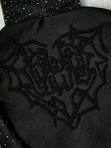 PAVTROS PAVTROS Manfinity Streetrush Men's Street-Style Popular INS Matching,Men's Street-Style Popular INS Matching Brooklyn Embroidered Hoodie, Suitable For Outdoor Music Festivals, Nightclubs, Bars, Boyfriend/Husband Gift, Anniversary Gift, Black,Streetwear,Tracksuit,Warm Winter Outfits, Christmas Outfits