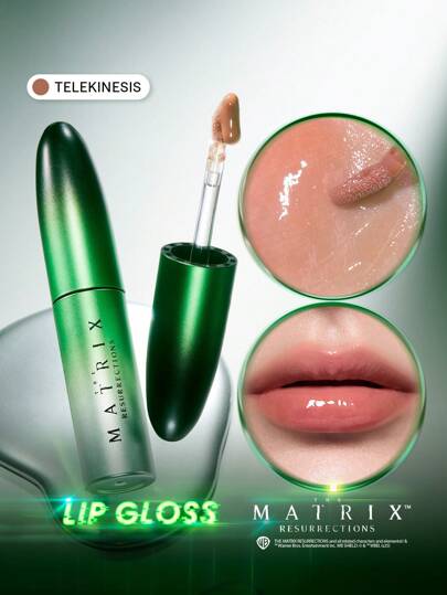 The Matrix Resurrections | SHEGLAM Slowmo Lip Gloss-Telekinesis Lip Combo Brand Beauty Makeup Face Paint Cosmetic For Women Girls Perfect For Winter Spring Ideal For Y2K Fancy Fashion Suitable For Birthday Valentine'S Day Gift Rave Party Ready Best Color