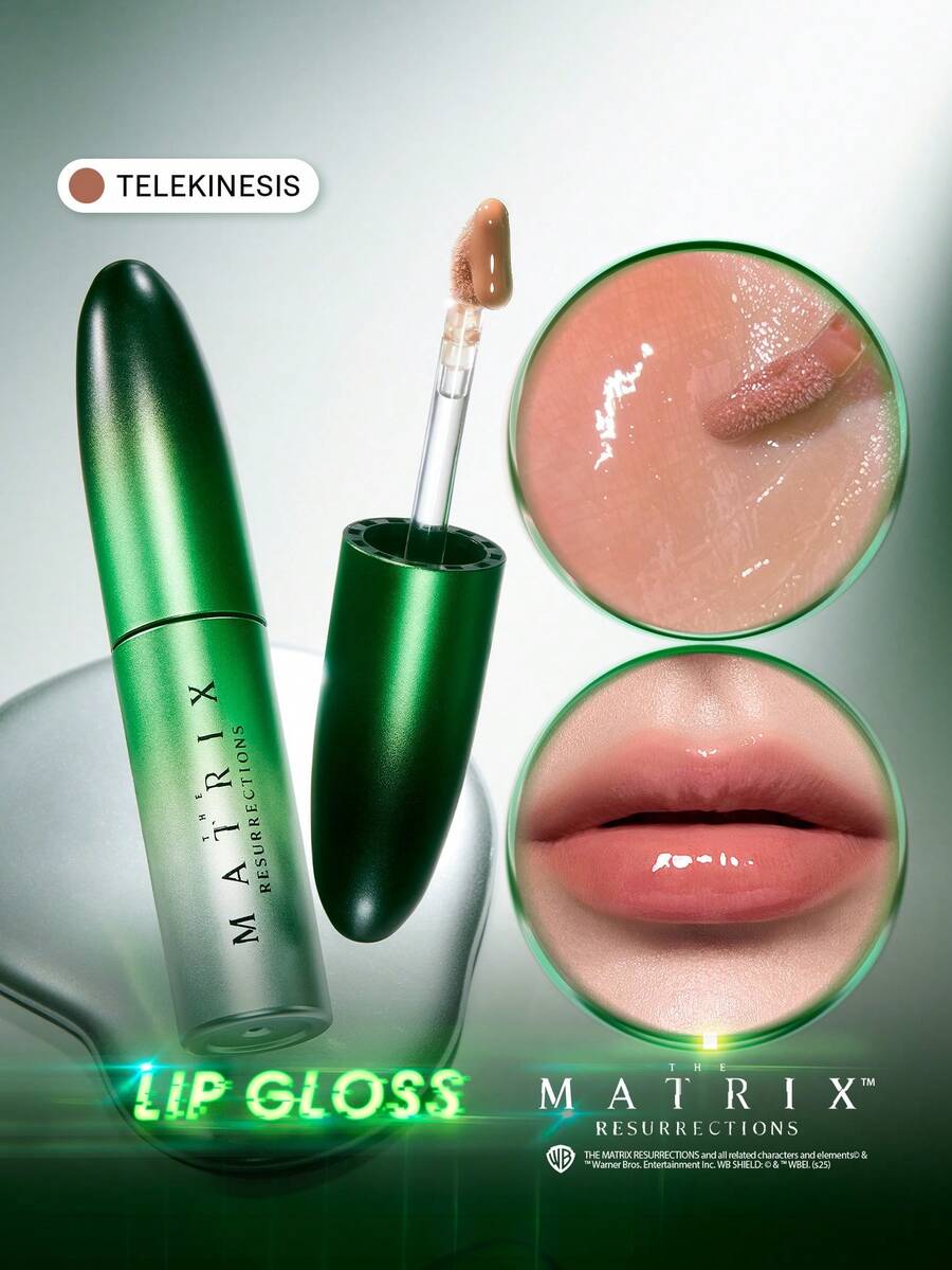 The Matrix Resurrections | SHEGLAM Slowmo 唇彩-Telekinesis 品牌 美容 化妝 化妝品 適合女性與女孩 完美搭配夏季春季 Y2K 時尚 流行 生日 母親節禮物 假期 派對準備就緒 最佳顏色 - Telekinesis - 查看 1