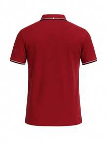 Ben Sherman 男士Polo衫 - 紅色 - 查看 5