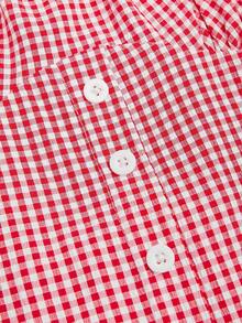 Sweetra Plus Size French Style Wide Strap A-Line Dress, Waist Cinched Slimming Design