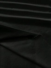 SHEIN EZwear 2 件黑白休闲打底裤短裤，紧身女式打底裤，适合夏季 - 黑與白 - 查看 4