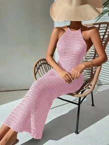 Breezaya Women Sweater Dresses Knitted Sweater