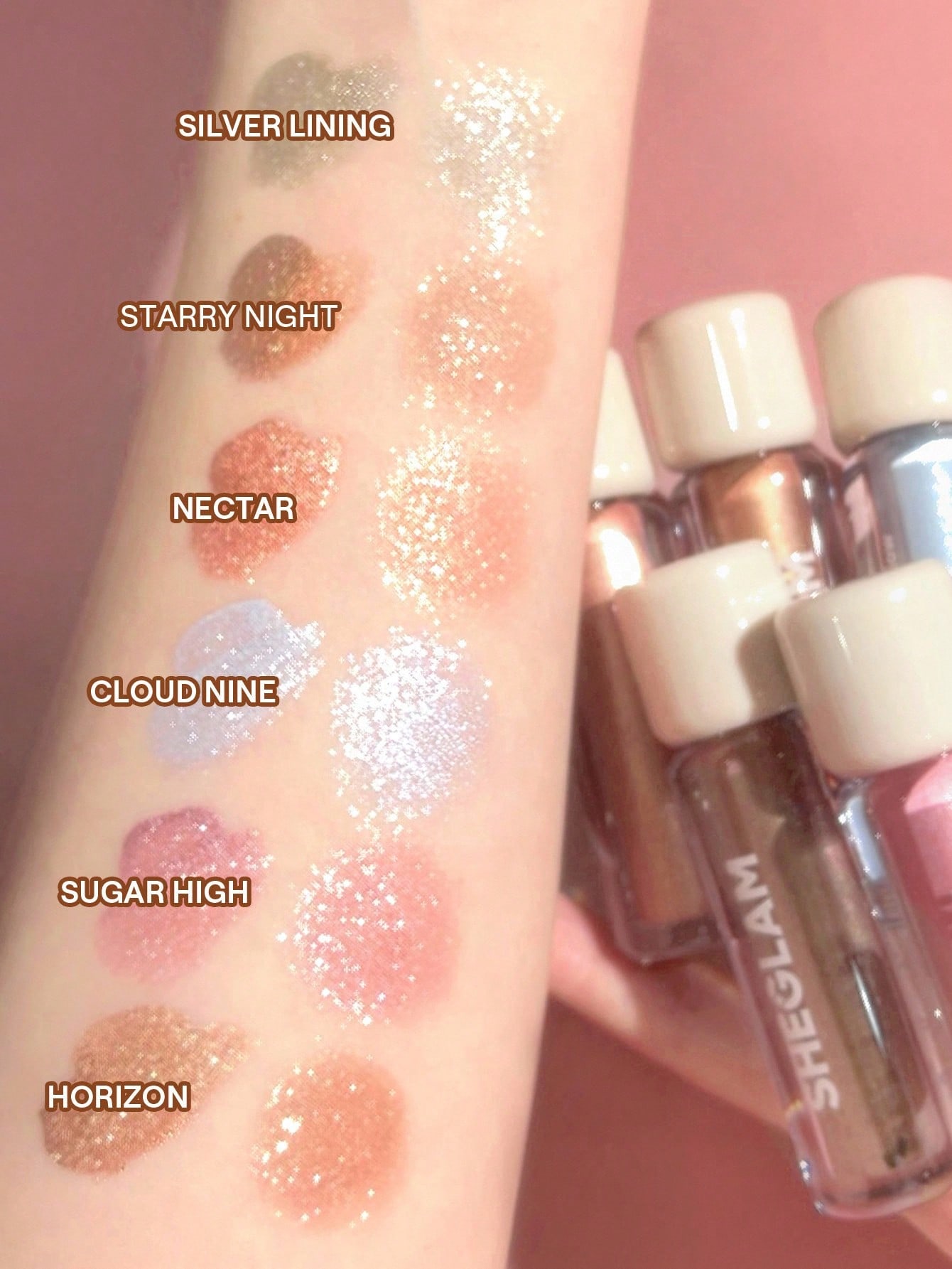 SHEGLAM Airglow صبغة العين-Sugar High علامة تجارية...