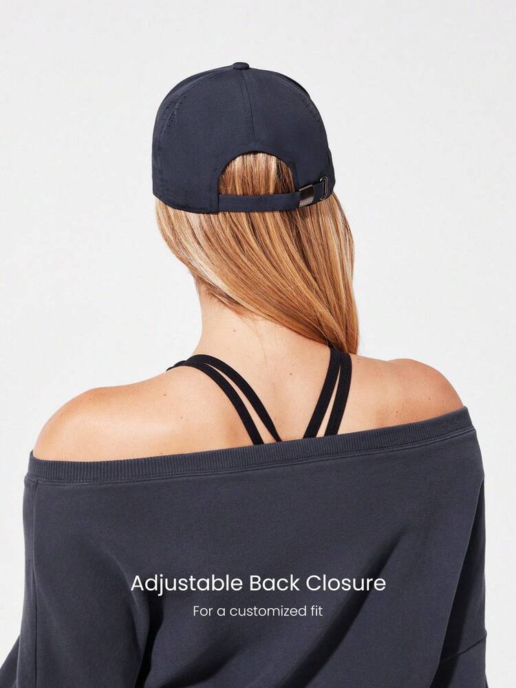 Casquette de baseball à fermeture arrière ajustable à flux d'air léger, avec côtés en maille, pour un usage quotidien et décontracté
