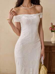 EastFlair 性感露肩露背修身女式连衣裙