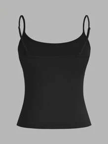 SHEIN EZwear 3pcs Casual Camisole Set, Versatile Slim Fit Tank Top For Women, Suitable For Summer