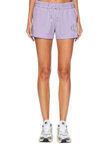 Calvin Klein Tween Girls Shorts - Purple - View 1