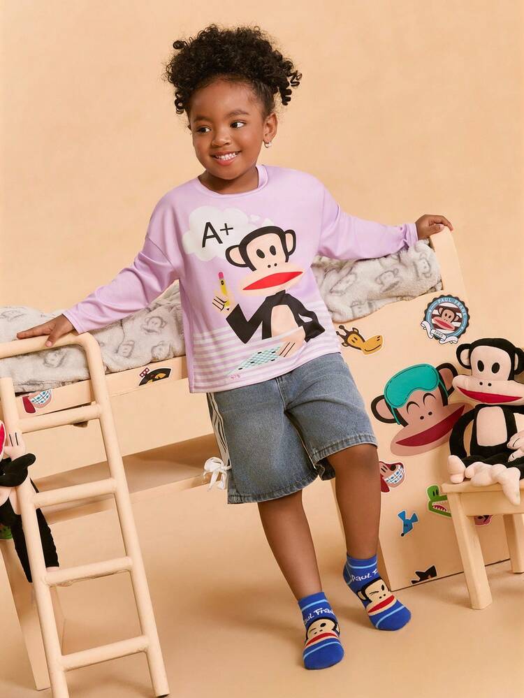 Paul Frank X SHEIN 婴儿及儿童袜子 - 彩色 - 查看 4