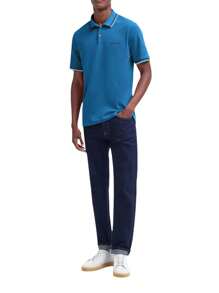 Men Polo Shirts - Blue - View 3