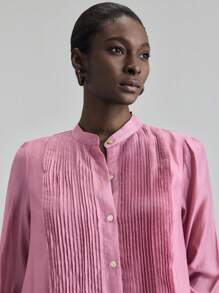 Ontre 2026 Nouvelle collection Printemps/Été Robe longue ample et drapée pour femmes, style élégant minimaliste, bohème. Tenue de plage et vacances - Prune - Voir 2