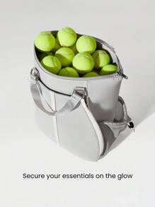 GLOWMODE 19 l Sac à dos de transport de raquette à plusieurs compartiments avec sangles d'épaule réglables. Convient pour le tennis, le golf et l'usage quotidien casual.