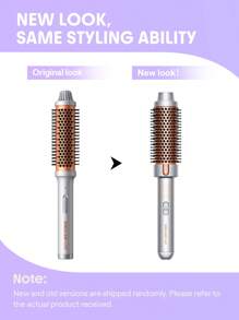 SHEGLAM HAIR It-Curl 熱吹刷，38mm 熱刷，捲髮刷，豐盈熱刷髮根豐盈鬆散捲髮，離子直髮刷，全新升級複合梳齒，負離子功能，2 級溫度，護髮不傷發，快速加熱熱刷適合髮廊、家庭和旅行 - 英規插頭 畢業 生日 禮物 假期 冬天 粉紅色的 氛圍 化妝品 派對 海灘 旅行 露營 學校 校園 節慶 玫瑰 展示 女孩 魅力 最好的 情人節 婦女節 愛自己 - 英規插(220-240V) - 查看 12