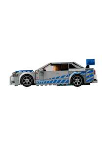 LEGO 76917 速度冠军系列 2 速度与激情 日产 Skyline GT-R (R34) 积木玩具套装 - 房间及家居装饰，9岁以上儿童、男孩和女孩的完美生日礼物 - 彩色 - 查看 5