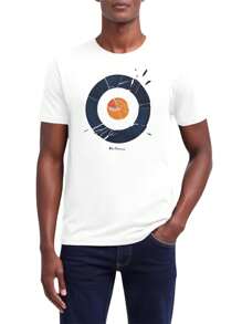 Ben Sherman Men T-Shirts - White - View 1