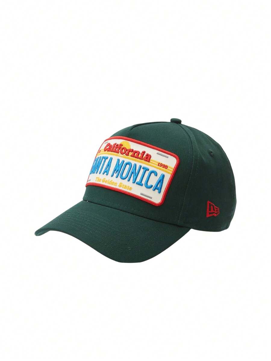 New Era LICENSE PLATE EFRAME USA CALIFORNIA CAP - Dark Green - View 1