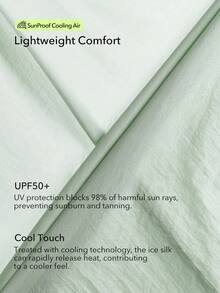 OutZeal 女士防紫外线 UPF50+ 轻便透气防晒运动夹克 徒步露营日常 - 綠色 - 查看 5