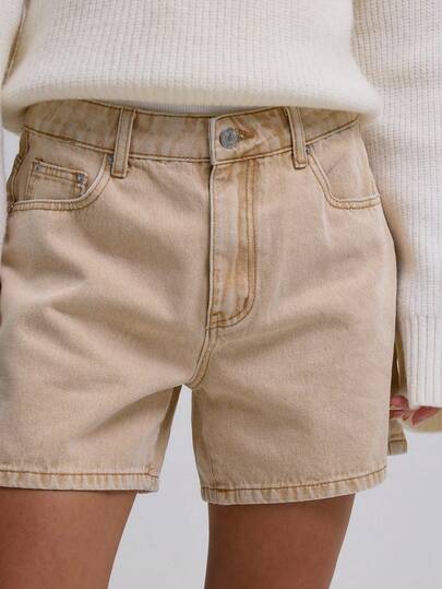 MUSERA Mid Rise Relaxed Fit Denim Shorts Summer Cute Vacation 90's Y2k Casual Beach Al Fresco Ibiza Festival Concert Holiday Work Office Spring