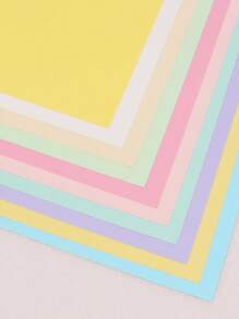 A4 尺寸 230gsm 彩色硬卡纸适合儿童 DIY 手工制作、折纸、绘画、贺卡、办公室打印返校 - 彩色 - 查看 11