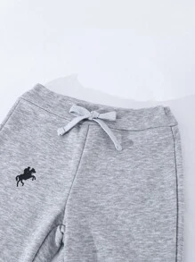 Tween Girls' Casual Printed Twist Sweatpants - Multicolor - View 7