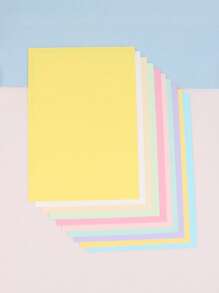 A4 尺寸 230gsm 彩色硬卡纸适合儿童 DIY 手工制作、折纸、绘画、贺卡、办公室打印返校 - 彩色 - 查看 8