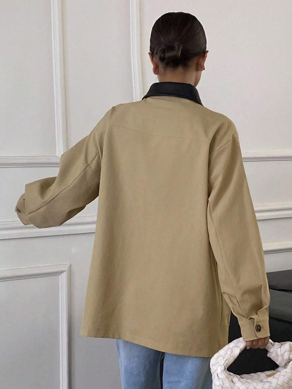 Autumn New Loose Casual Vintage Style Women Regular Jacket,Fall Women Clothes Women Coats