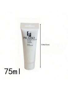 2.54oz Tube Acrylic Paint Waterproof Art Supplies For Hand-Painting Clothes Shoes Walls DIY Creative Graffiti Flower Stone Pebble Painting Ball Shoes Mother's Day Gift For Mom,Back To School,School Supplies