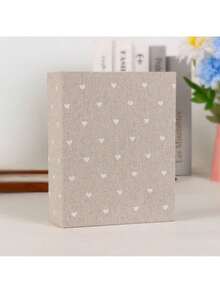 SHEIN A Love Series Large 6-Inch 100-Sheet 4D Photo Album (Each Can Hold 100 Sheets), 6-Inch Laminated, 50-Inner-Page Children's Album, Baby Commemorative Album, Photo Collection Book - Multicolor - View 3