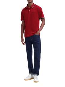 Ben Sherman 男士Polo衫 - 紅色 - 查看 3