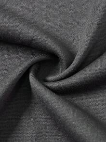 Paul Frank X SHEIN 2 piezas Conjunto de sudadera con capucha con cremallera y pantalón de chándal estampado numérico deportivo y casual para niña preadolescente, gris - Gris - Ver 10