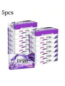 烘干机纸散装天然织物柔顺片植物薰衣草洗衣柔顺剂自然柔软并去除静电烘干机，织物柔顺片，洗衣伴侣，除臭除味香薰片，芳香防静电洗衣香薰片 - 彩色 - 查看 11