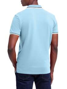 Ben Sherman Men Polo Shirts - Light Blue - View 2